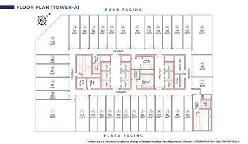 Refuge floor plan of Cyberthum